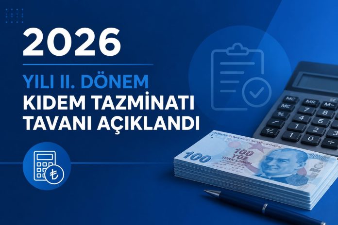 2026 kıdem tazminatı tavanı